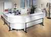 220146787826 Empfangstisch Rezeption Reception Ahorn Buche grau