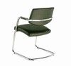 FreiitDesign2 Freischwinger schwarz  Kunstleder Besucherst�hle Besprechungsst�hle