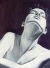 195064 Portraitmalerei schwarz wei�